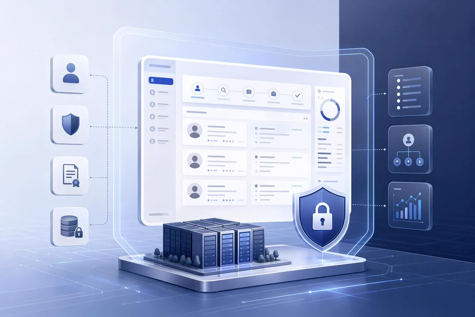AI hiring platform processes candidate data in a controlled enterprise environment