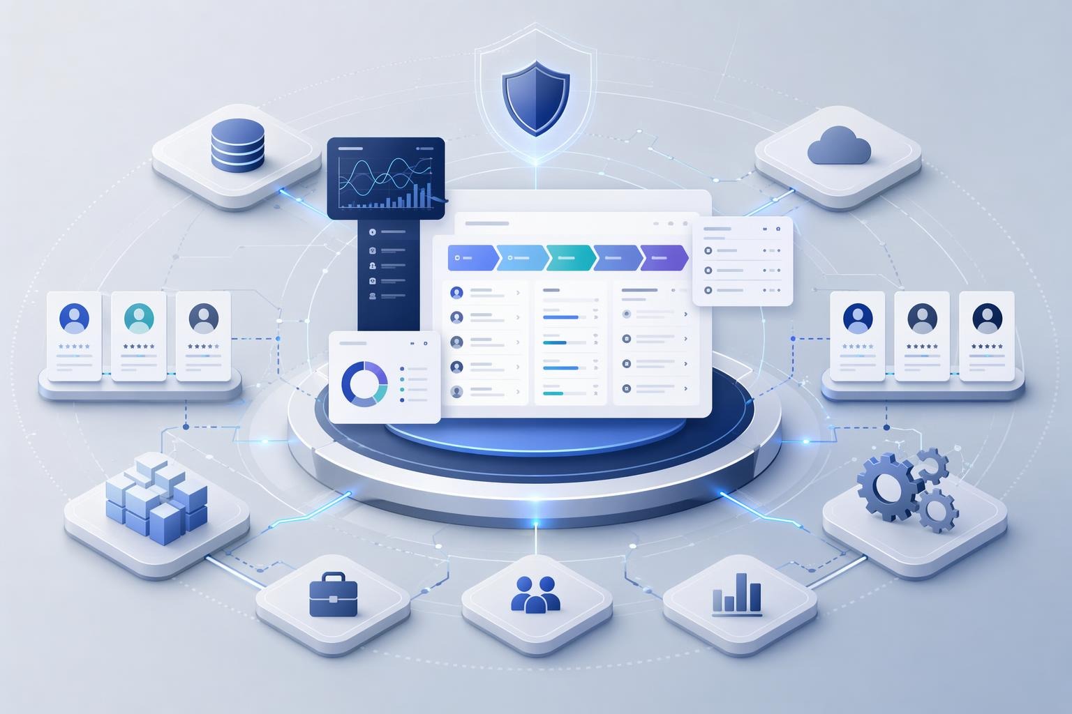 Enterprise AI hiring platform as a reliable workflow for corporate recruiting