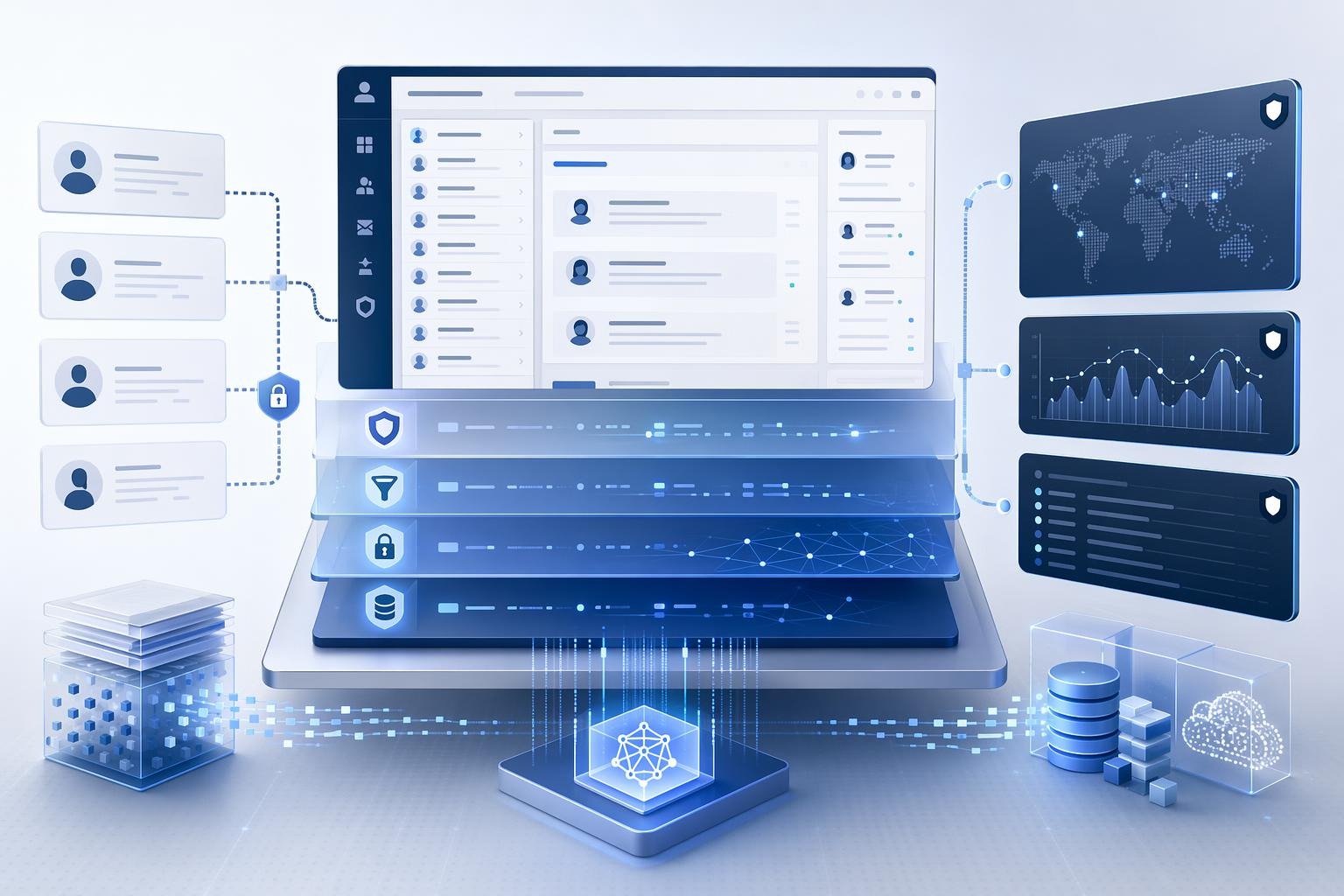 GenAI hiring platform with guardrails, logs, and access control